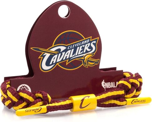 Rastaclat NBA Cleveland Cavaliers Basketball Shoelace Bracelet RC001CLC in Kuwait