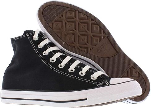Converse Men's Chuck Taylor All Star Core Hi, Black, 10.5 Women/8.5 Men in Saudi Arabia
