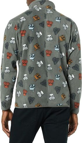 Amazon Essentials Disney | Marvel | Star Wars Men's Polar Fleece Full-Zip Mock Jackets in Saudi Arabia