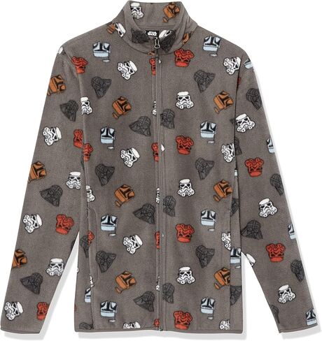 Amazon Essentials Disney | Marvel | Star Wars Men's Polar Fleece Full-Zip Mock Jackets in Saudi Arabia