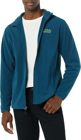 Amazon Essentials Disney | Marvel | Star Wars Men's Polar Fleece Full-Zip Mock Jackets in Saudi Arabia