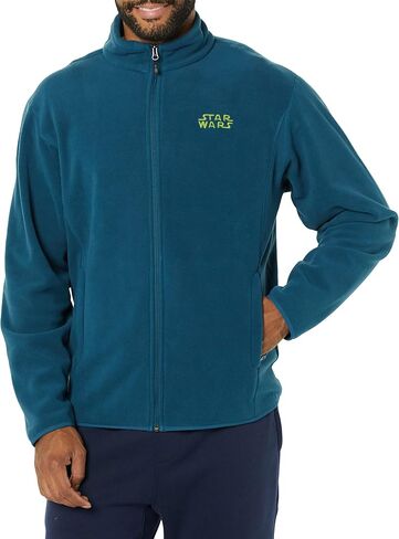 Amazon Essentials Disney | Marvel | Star Wars Men's Polar Fleece Full-Zip Mock Jackets in Saudi Arabia