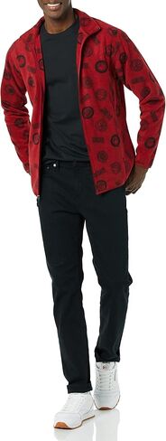 Amazon Essentials Disney | Marvel | Star Wars Men's Polar Fleece Full-Zip Mock Jackets in Kuwait