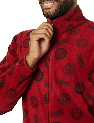 Amazon Essentials Disney | Marvel | Star Wars Men's Polar Fleece Full-Zip Mock Jackets in Kuwait