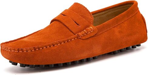 أحذية Go Tour الرجالية Penny Loafers بدون كعب للقيادة سهلة الارتداء وأحذية القوارب in Kuwait