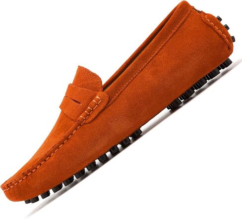 أحذية Go Tour الرجالية Penny Loafers بدون كعب للقيادة سهلة الارتداء وأحذية القوارب in Kuwait