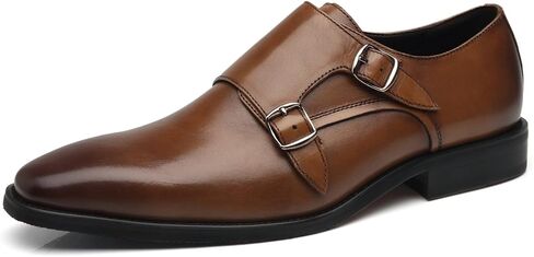 La Milano Men Dress Shoes Lace Up Oxford Classic Plain Toe Modern Formal Leather Shoes for Men in Kuwait