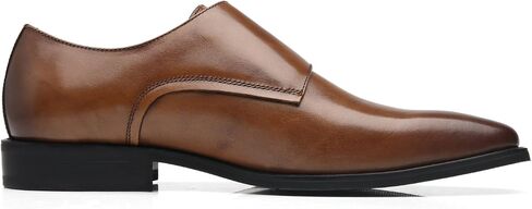 La Milano Men Dress Shoes Lace Up Oxford Classic Plain Toe Modern Formal Leather Shoes for Men in Kuwait