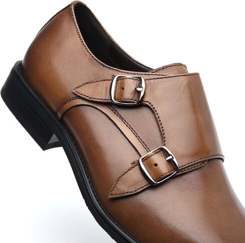 La Milano Men Dress Shoes Lace Up Oxford Classic Plain Toe Modern Formal Leather Shoes for Men in Kuwait