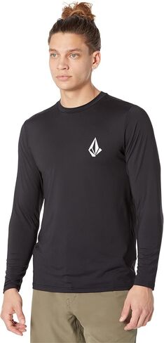 Volcom Men's Standard Taunt UPF 50+ Long Sleeve Loose Fit Rashguard in Saudi Arabia