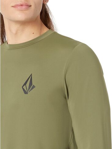 Volcom Men's Standard Taunt UPF 50+ Long Sleeve Loose Fit Rashguard in Saudi Arabia