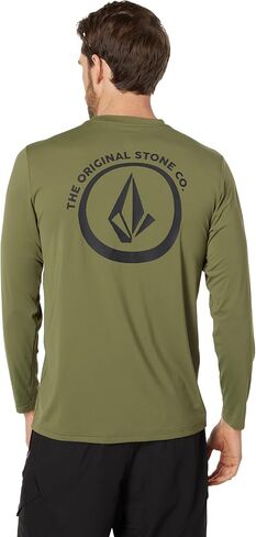 Volcom Men's Standard Taunt UPF 50+ Long Sleeve Loose Fit Rashguard in Saudi Arabia