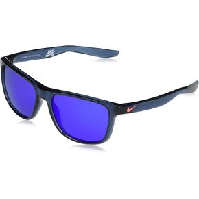Nike Flip Square Sunglasses, Midnight Navy, 53/16/135 in Saudi Arabia