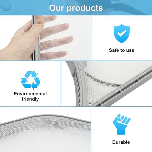 Compatible Lint Filter for LG DLE3050W LG DLEX3470W LG DLEX4070W LG DLEX4270V LG DLEX4270W Dryer's in Saudi Arabia