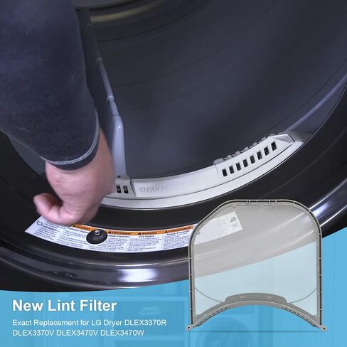 Compatible Lint Filter for LG DLE3050W LG DLEX3470W LG DLEX4070W LG DLEX4270V LG DLEX4270W Dryer's in Saudi Arabia