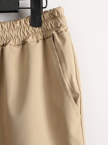 طقم ملابس صيفية للرجال مكون من قطعتين من OYOANGLE بأكمام قصيرة وقميص وسروال قصير in Kuwait