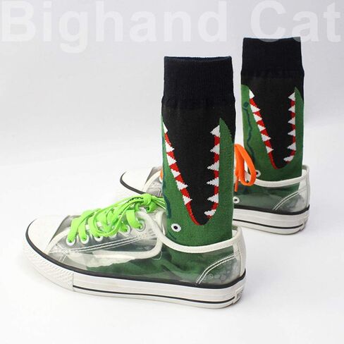 IIG 3-6 Pairs Men Dress Cotton Socks Funky Colorful Pattern Wool Crew Socks in Saudi Arabia