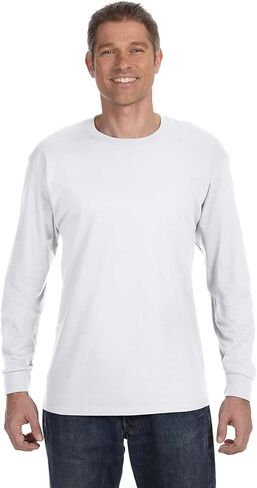 Gildan Adult Heavy Cotton 5.3 oz. Long-Sleeve T-Shirt in Kuwait