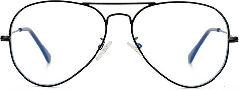 نظارات GLEYEMOR Blue Light Aviator للنساء والرجال، إطار معدني مضاد للضوء الأزرق نظارات الكمبيوتر in Kuwait