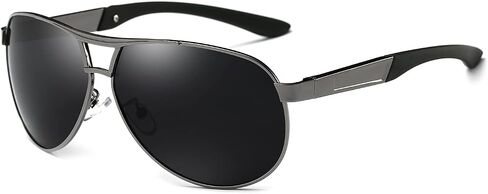KopYoeHn Polarized Sunglasses for Men Women UV400 Protection Lens Metal Frame in Saudi Arabia