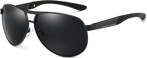 KopYoeHn Polarized Sunglasses for Men Women UV400 Protection Lens Metal Frame in Saudi Arabia