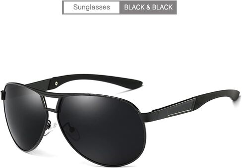 KopYoeHn Polarized Sunglasses for Men Women UV400 Protection Lens Metal Frame in Saudi Arabia