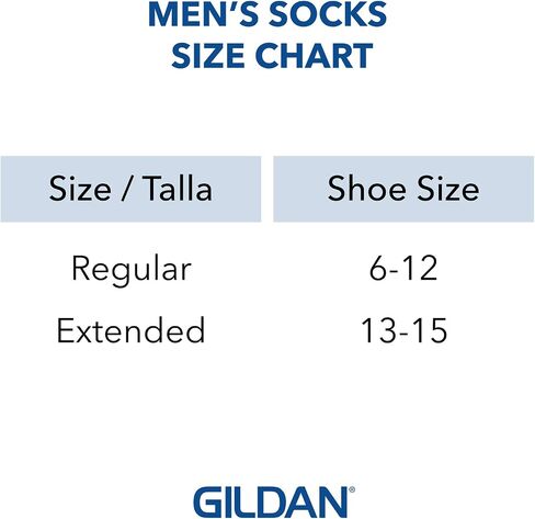 جوارب Gildan Men's Performance No Show للرجال (عبوة من 12) in Saudi Arabia