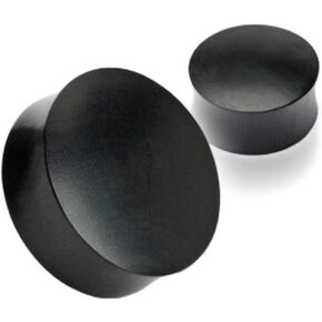Black Areng Wood Saddle Fit Solid Organic Plugs in Saudi Arabia