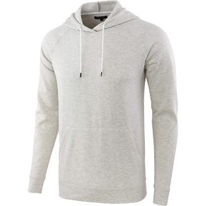 HETHCODE Men's Casual Lightweight Vintage Soft Pockets Active Sports Hoodie Sweatshirt Jacket