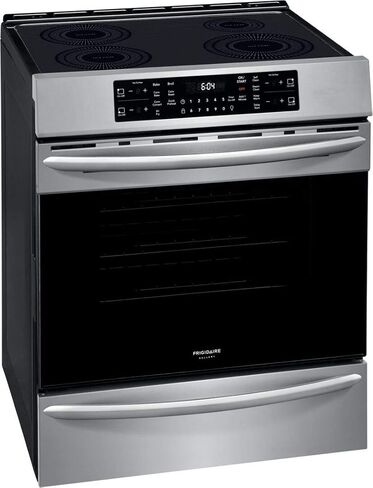 Frigidaire FGIH3047VF 30" Gallery Series Induction Range with Air Fry 4 Elements 5.4 cu. ft. Oven Capacity Self Clean with Steam Clean Option Star K ADA Compliant in Stainless Steel in Saudi Arabia