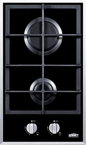 Summit GC2BGL Gas Cooktop, Black in Saudi Arabia