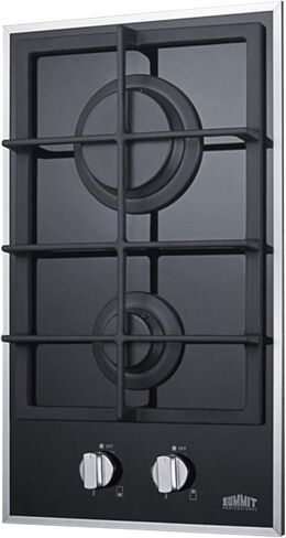 Summit GC2BGL Gas Cooktop, Black in Saudi Arabia