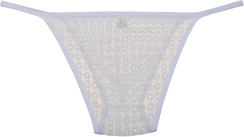 Jaxu Men's Hollow Bikini Briefs Lace Mini Brief Pouch Jacquard Male Underwear Rope Pants in Saudi Arabia