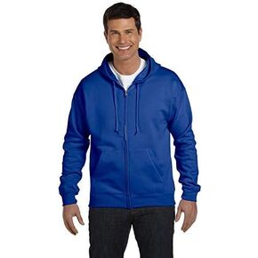Hanes Men's Full-Zip EcoSmart Fleece Hoodie in Kuwait