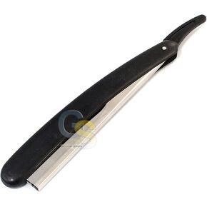 G.S NEW CHANGEABLE BLADE BLACK STRAIGHT RAZOR in Saudi Arabia