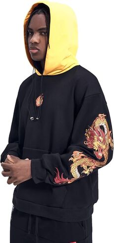 MFCT Japanese Streetwear Embroidered Hoodies for Men in Saudi Arabia