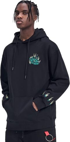 MFCT Japanese Streetwear Embroidered Hoodies for Men in Saudi Arabia