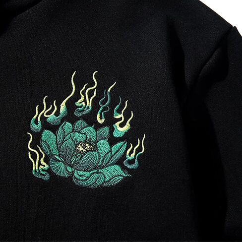 MFCT Japanese Streetwear Embroidered Hoodies for Men in Saudi Arabia