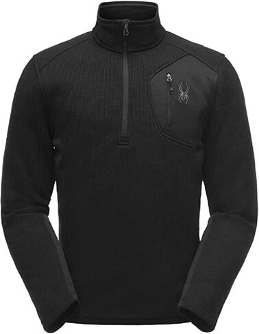SPYDER Men’s Bandit Half-Zip Stryke Fleece Pullover Jacket for Winter Sports in Kuwait
