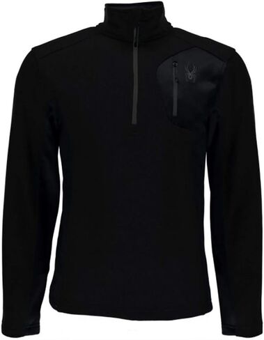 SPYDER Men’s Bandit Half-Zip Stryke Fleece Pullover Jacket for Winter Sports in Kuwait