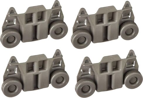 4 Dishwasher Wheels Lower Dish Rack Roller Wheel Replaces For Whirlpool WDT790SLYM0 WDT790SLYM1 WDT790SLYM2 WDT790SLYM3 WDT790SAYW2 WDT790SAYW3 WDT790SLYB0 WDT790SLYW0 WDT790SLYW2 WDT910SAYE0 in Saudi Arabia