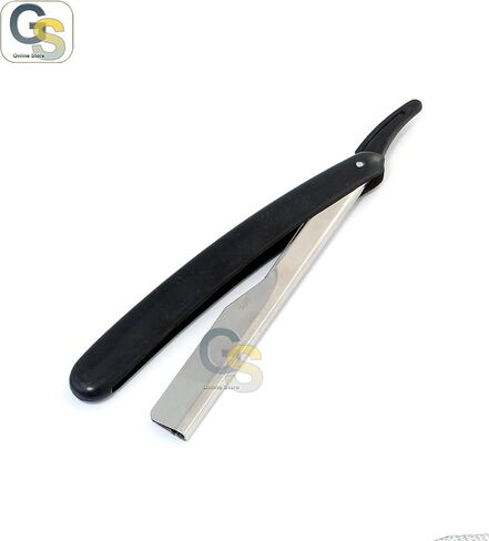 G.S NEW CHANGEABLE BLADE BLACK STRAIGHT RAZOR in Saudi Arabia