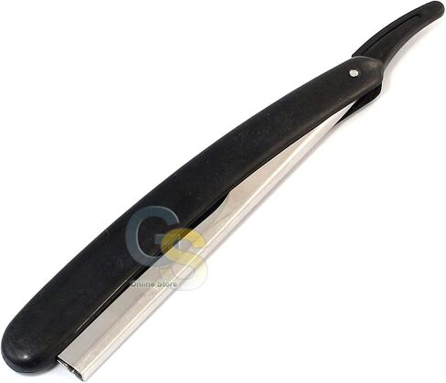 G.S NEW CHANGEABLE BLADE BLACK STRAIGHT RAZOR in Saudi Arabia