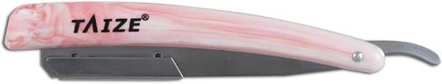 TAIZE - Straight Edge Razors -Professional Barber-Percent Stainless Steel Burgundy - 5'' in Saudi Arabia