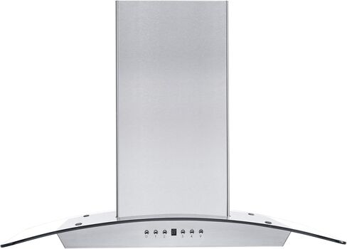 ZLINE 30" Convertible Vent Wall Mount Range Hood in Stainless Steel & Glass (KZ-30) in Kuwait