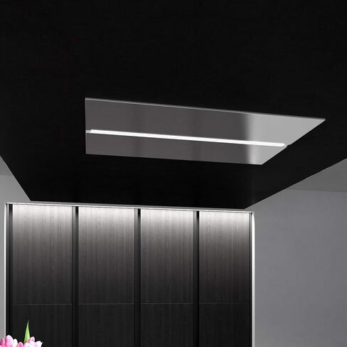 Futuro Futuro Island-Mount IS36SAVONA-INOX Range Hood 36" 940-CFM | Savona Inox | Stainless Steel Vent Hood | Modern Italian Exhaust Hood | LED, Ultra-Quiet w/Blower in Saudi Arabia