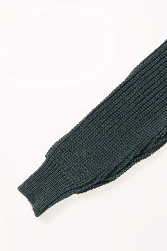 سترة صوفية للرجال من Aran Crafts ذات رقبة دائرية مضلعة من Fisherman Irish in Saudi Arabia