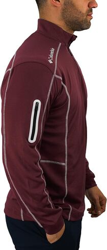 Columbia Men's Omni-Wick Shotgun Long Sleeve 1/4 Zip Pullover in Saudi Arabia