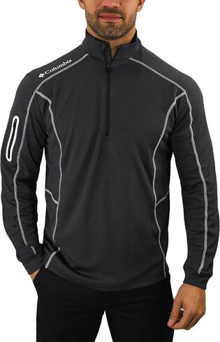 Columbia Men's Omni-Wick Shotgun Long Sleeve 1/4 Zip Pullover in Saudi Arabia