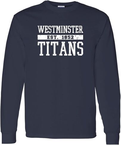 CreateMyTee | Westminster Est 1852 Long Sleeve T-Shirt in Saudi Arabia